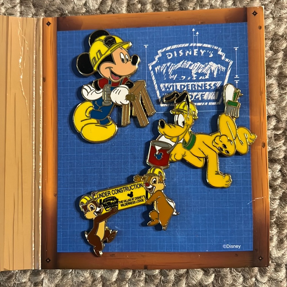 Disney Pins- Pardon our Dust